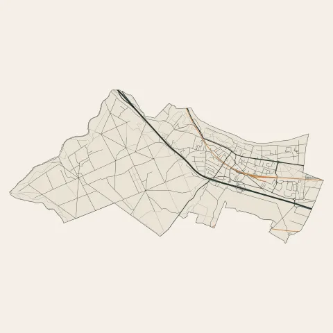 Rosny-sur-Seine : voies