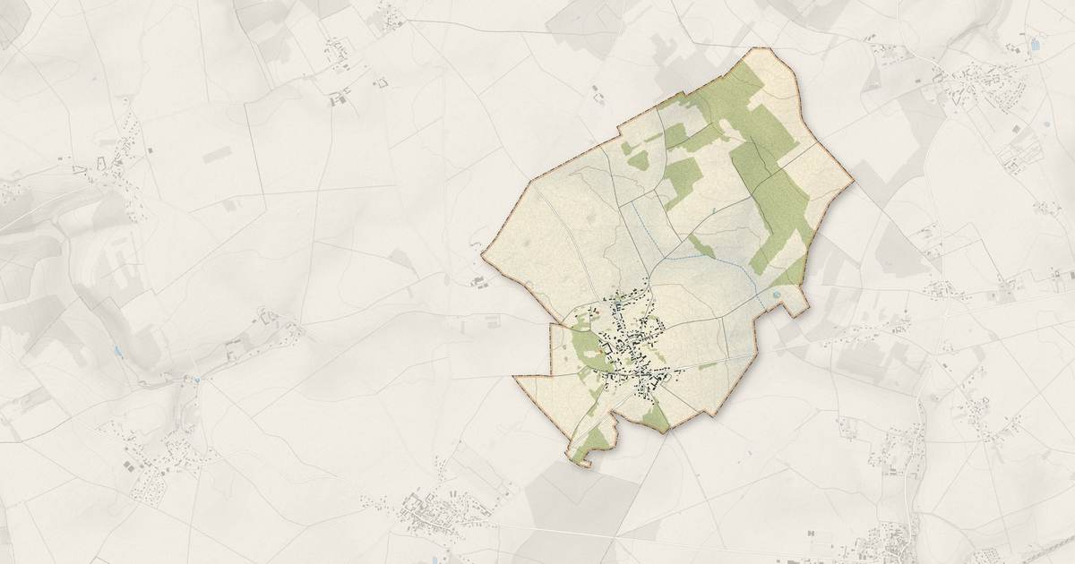 Portrait cartographique de Saint-Illiers-le-Bois : relief, eau, forêts, bâti et voies, calculés à partir des données de l'IGN