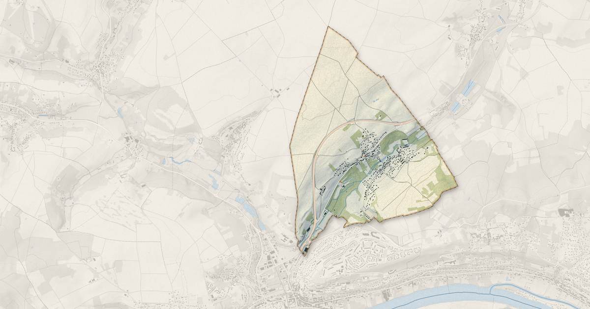 Portrait cartographique de Tessancourt-sur-Aubette : relief, eau, forêts, bâti et voies, calculés à partir des données de l'IGN