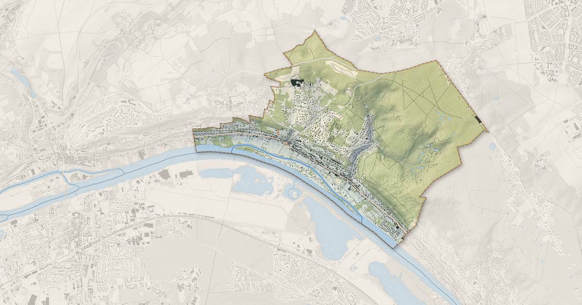 Portrait cartographique de Vaux-sur-Seine : relief, eau, forêts, bâti et voies, calculés à partir des données de l'IGN