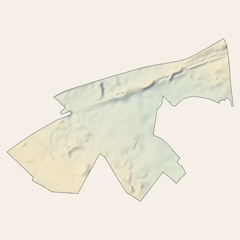 La Verrière : relief