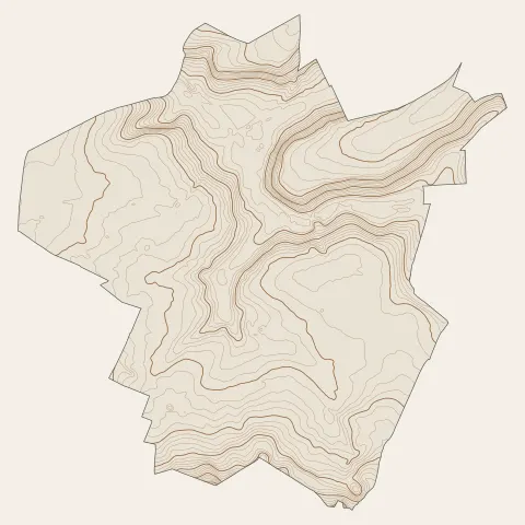 Villepreux : courbes de niveau