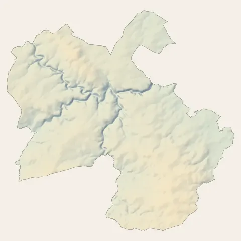 Argentonnay : relief