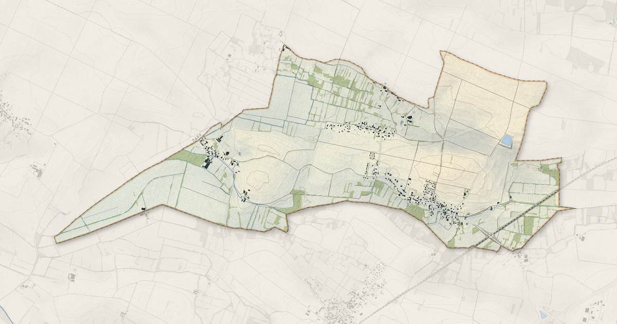Portrait cartographique de Le Bourdet : relief, eau, forêts, bâti et voies, calculés à partir des données de l'IGN