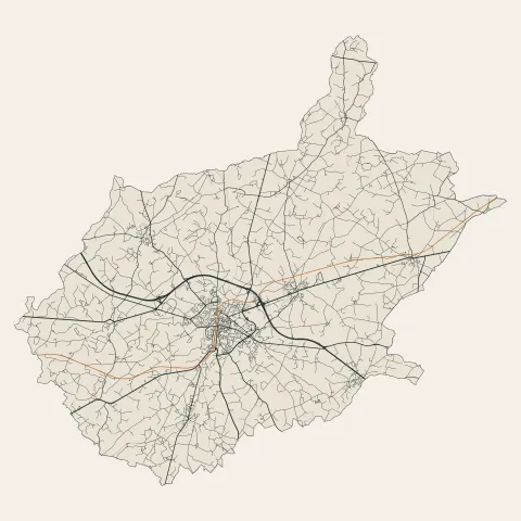 Bressuire : voies