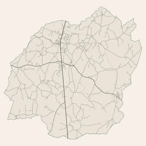 La Chapelle-Saint-Laurent : voies