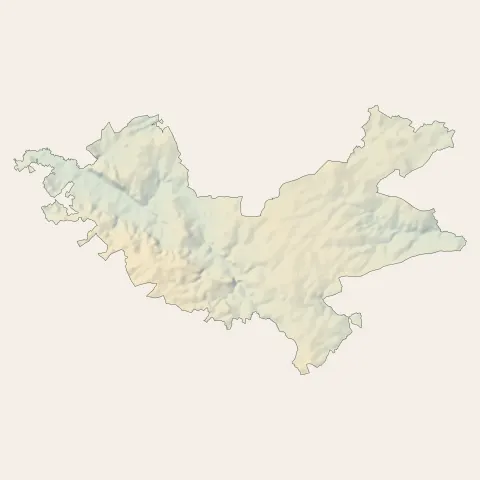 Mauléon : relief