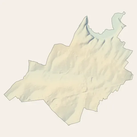 Chauray : relief