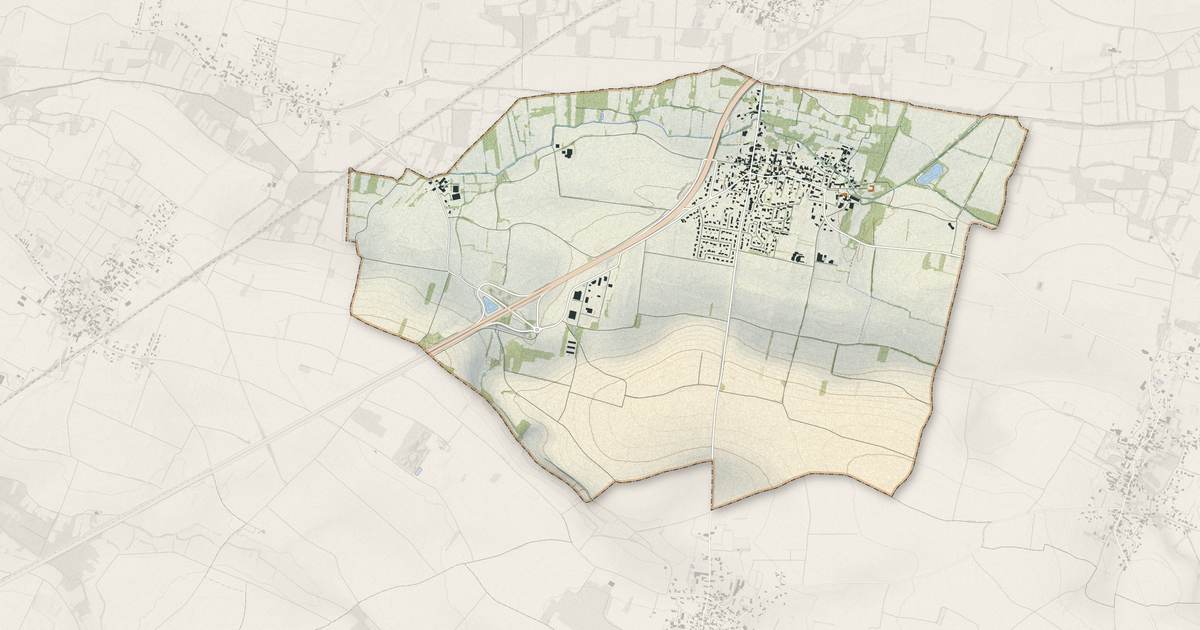 Portrait cartographique de Épannes : relief, eau, forêts, bâti et voies, calculés à partir des données de l'IGN
