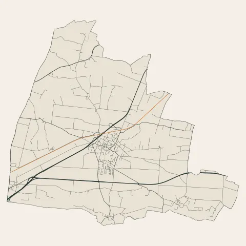 Frontenay-Rohan-Rohan : voies