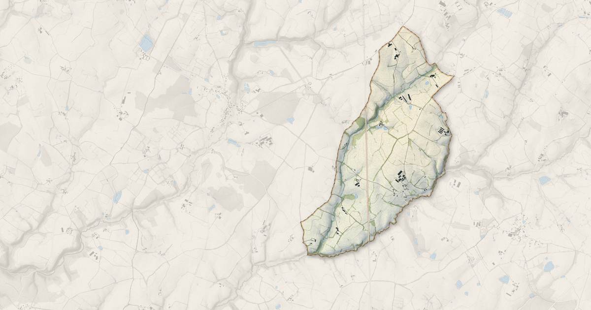 Portrait cartographique de Les Groseillers : relief, eau, forêts, bâti et voies, calculés à partir des données de l'IGN