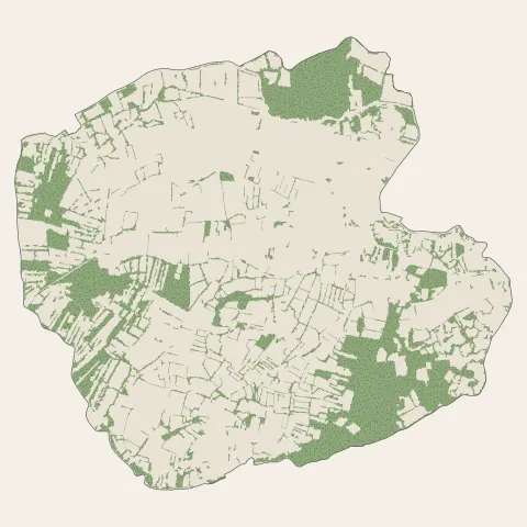 Magné : bois, forêts et landes