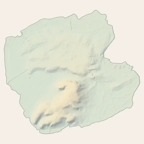 Magné : relief