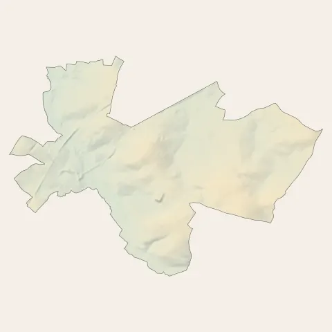 Mauzé-sur-le-Mignon : relief