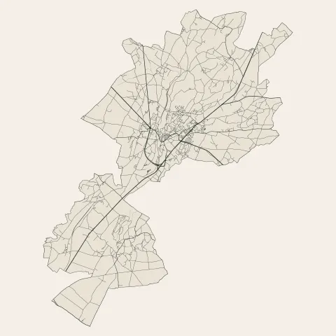 Melle : voies
