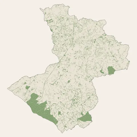 Moncoutant-sur-Sèvre : bois, forêts et landes