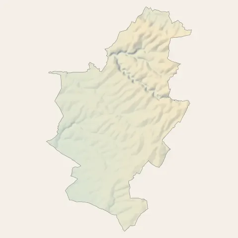 Aigondigné : relief