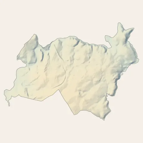 Parthenay : relief