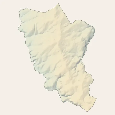 Pompaire : relief
