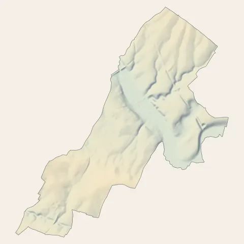 Saint-Gelais : relief