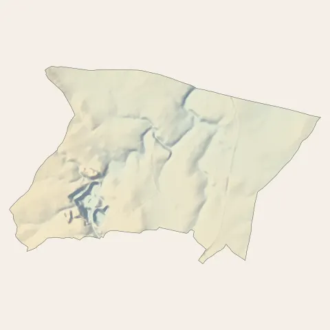 Saint-Varent : relief