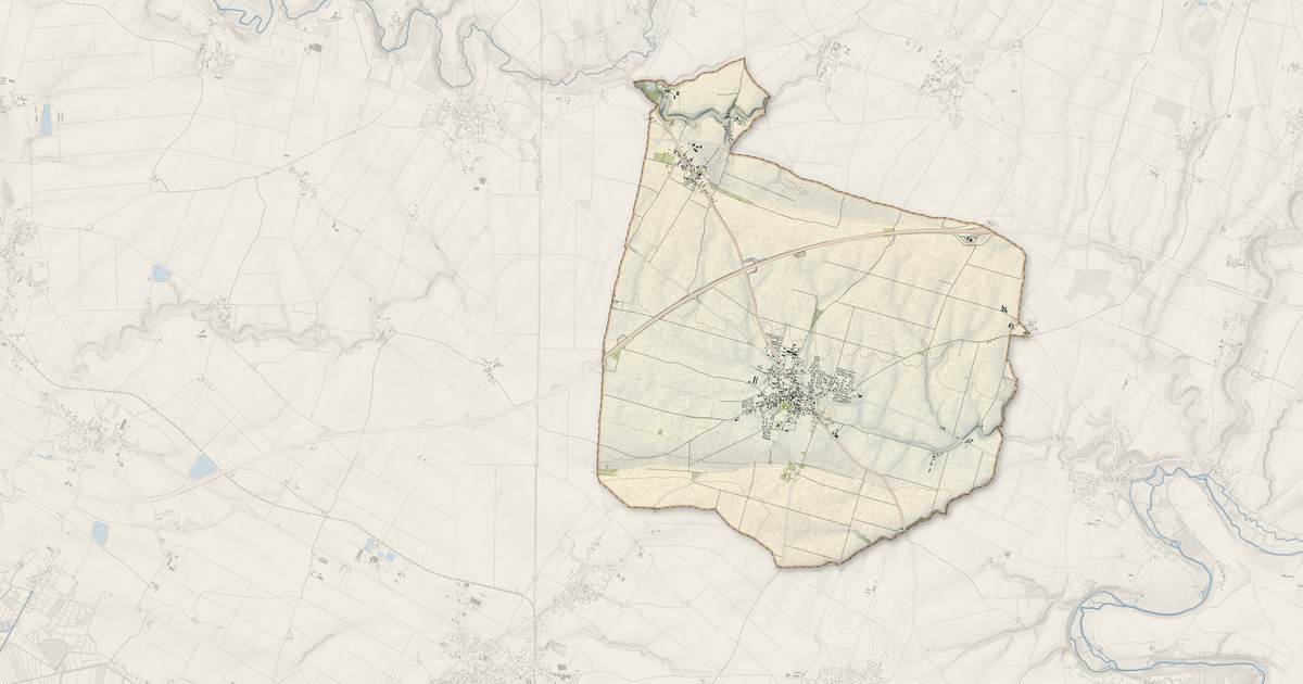 Portrait cartographique de Villiers-en-Plaine : relief, eau, forêts, bâti et voies, calculés à partir des données de l'IGN