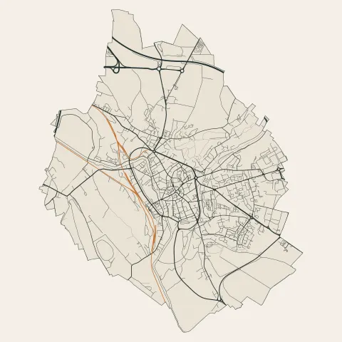 Abbeville : voies