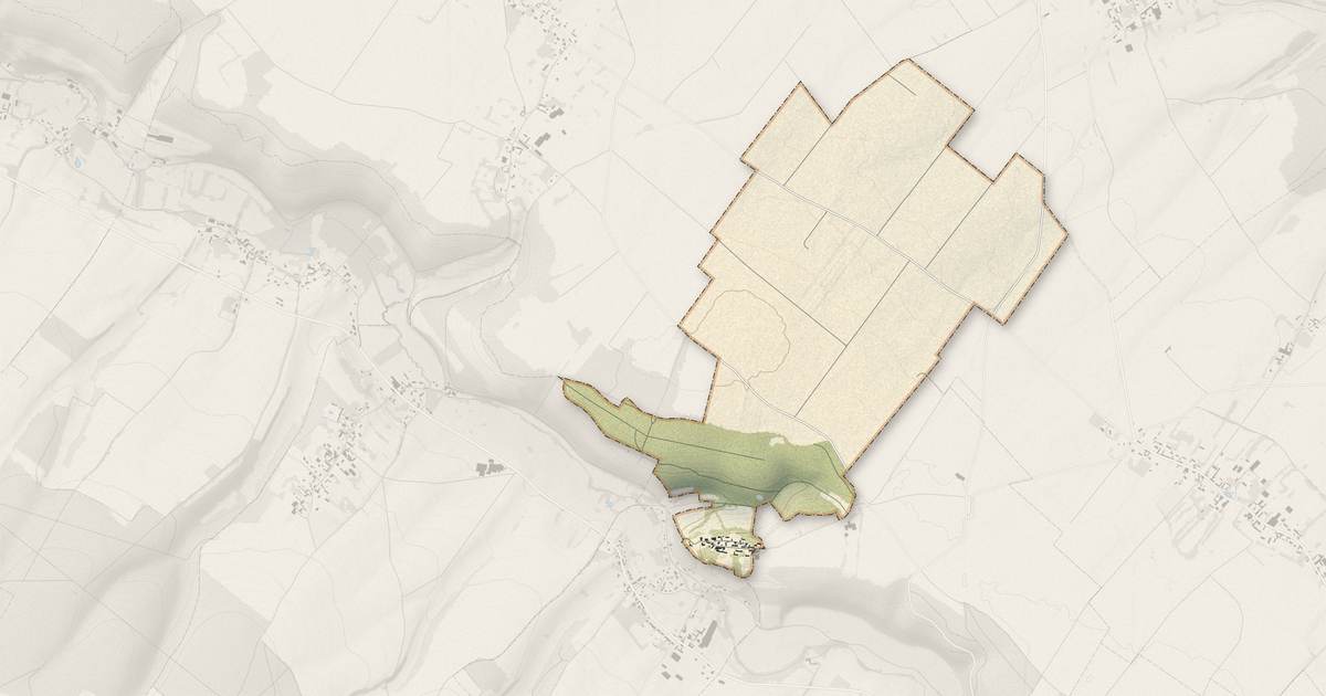 Portrait cartographique de Arguel : relief, eau, forêts, bâti et voies, calculés à partir des données de l'IGN