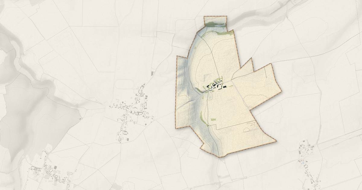 Portrait cartographique de Armancourt : relief, eau, forêts, bâti et voies, calculés à partir des données de l'IGN