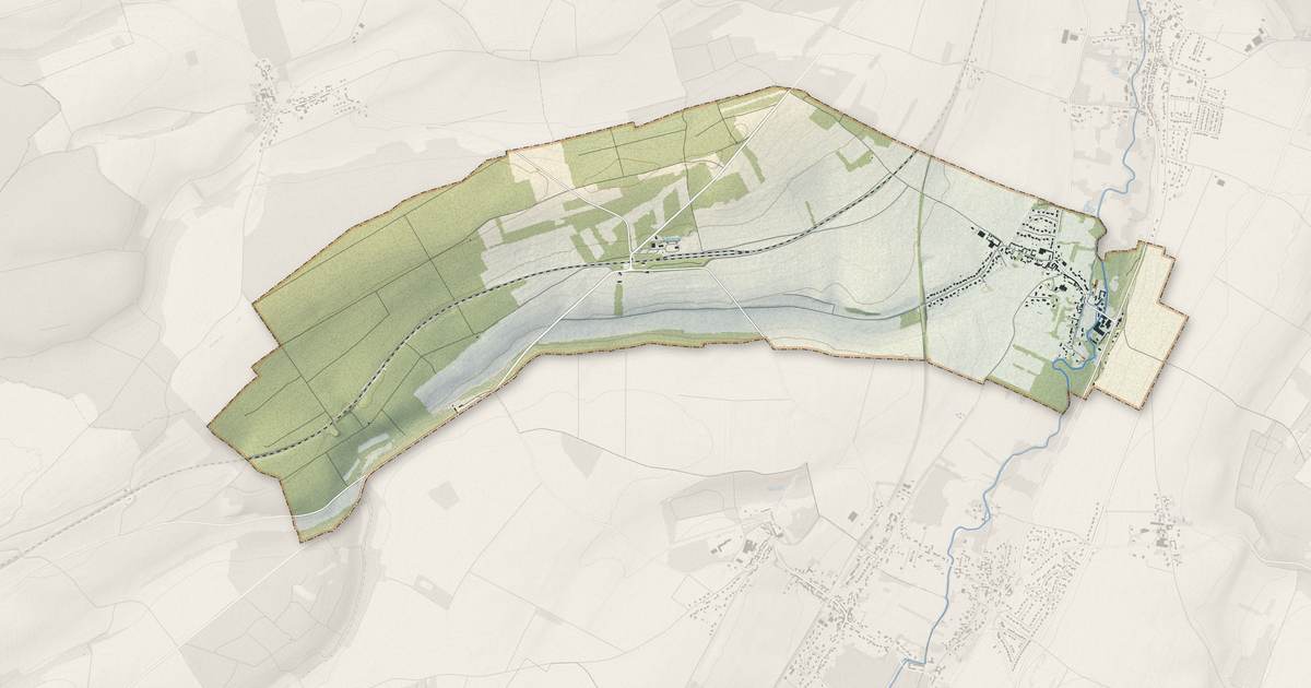 Portrait cartographique de Bacouel-sur-Selle : relief, eau, forêts, bâti et voies, calculés à partir des données de l'IGN