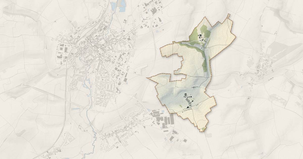 Portrait cartographique de Bécordel-Bécourt : relief, eau, forêts, bâti et voies, calculés à partir des données de l'IGN