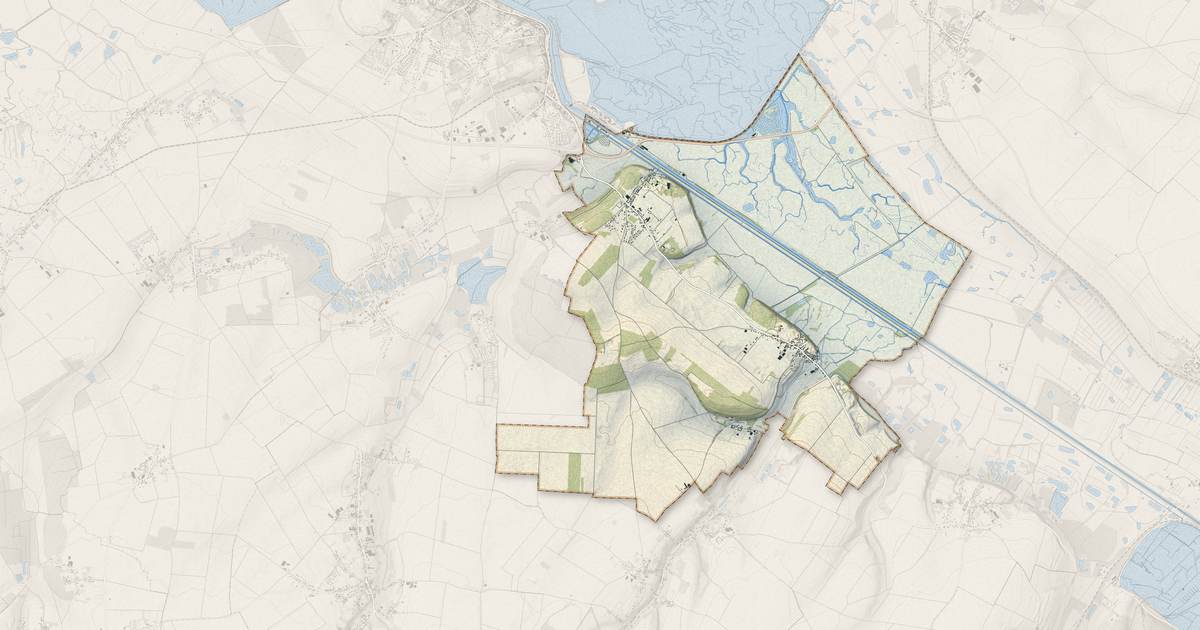 Portrait cartographique de Boismont : relief, eau, forêts, bâti et voies, calculés à partir des données de l'IGN