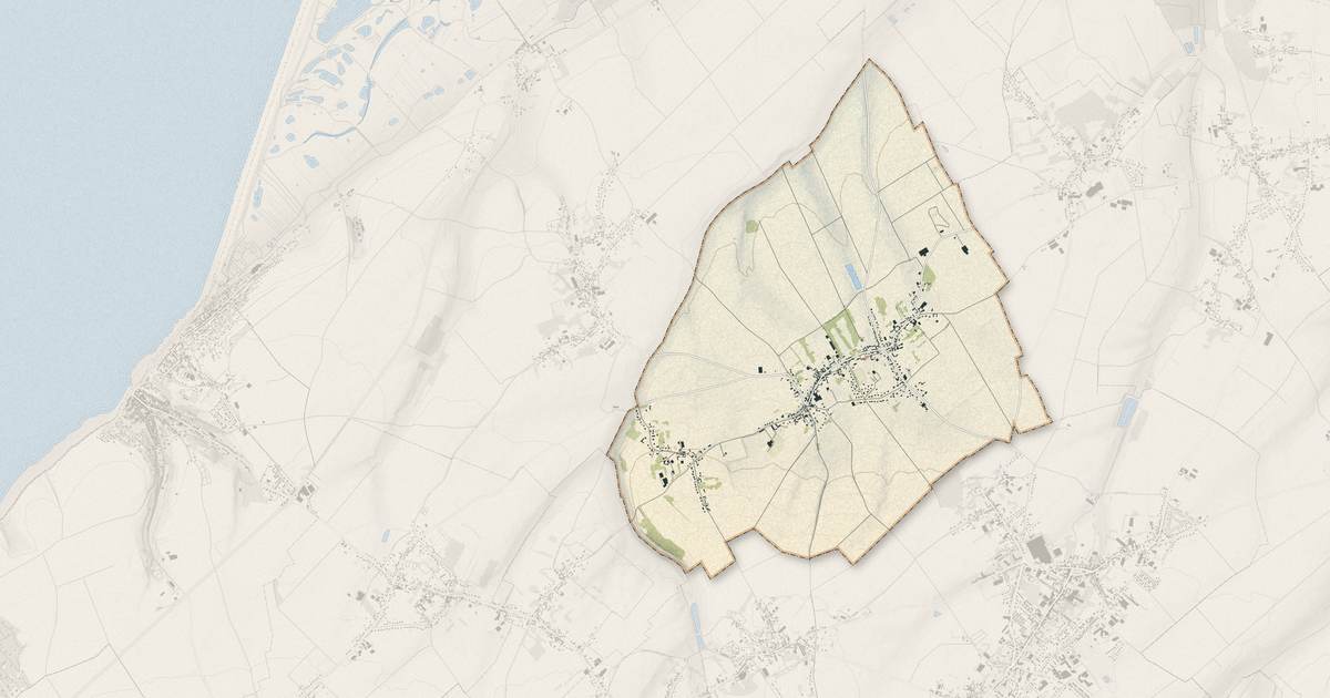 Portrait cartographique de Bourseville : relief, eau, forêts, bâti et voies, calculés à partir des données de l'IGN