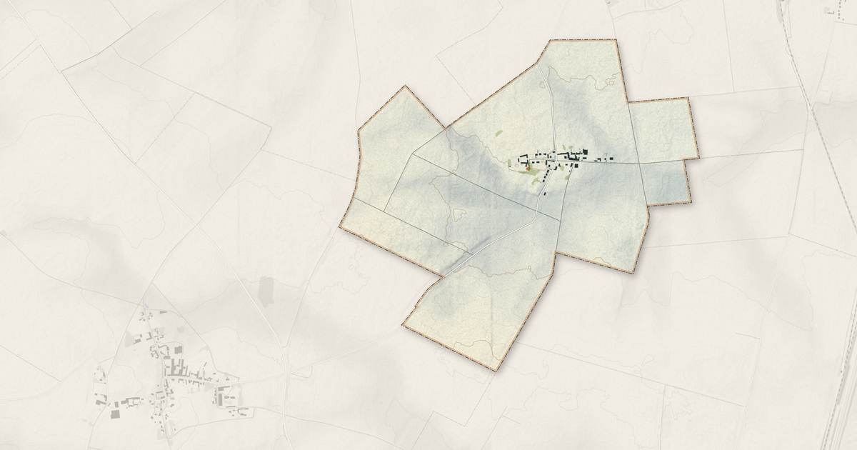 Portrait cartographique de La Chavatte : relief, eau, forêts, bâti et voies, calculés à partir des données de l'IGN