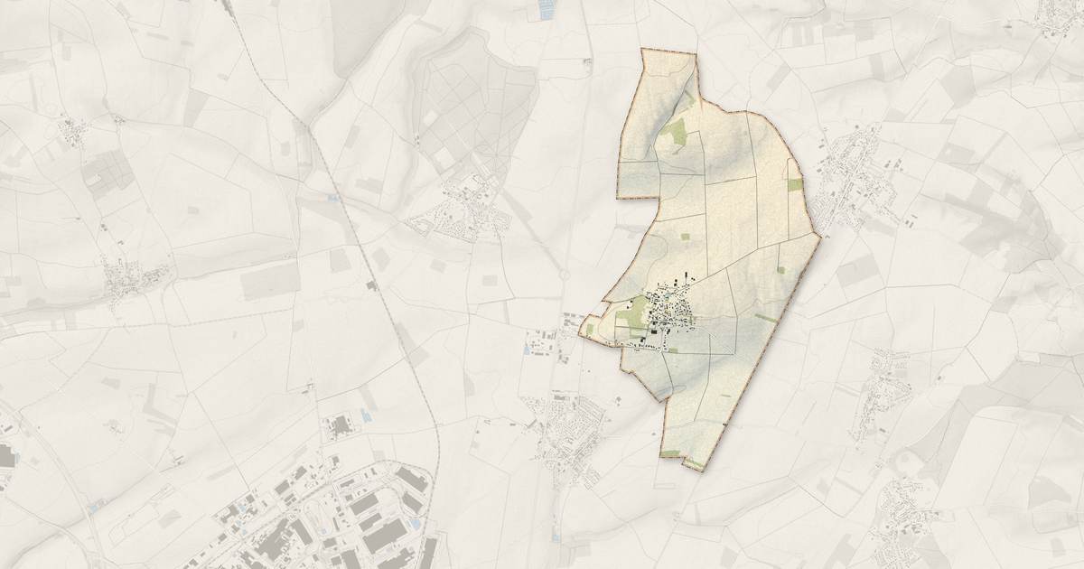 Portrait cartographique de Coisy : relief, eau, forêts, bâti et voies, calculés à partir des données de l'IGN