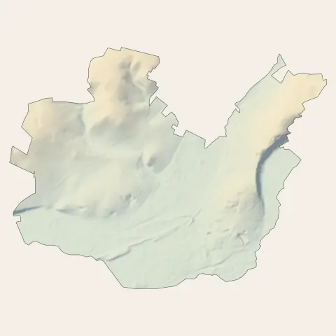 Corbie : relief