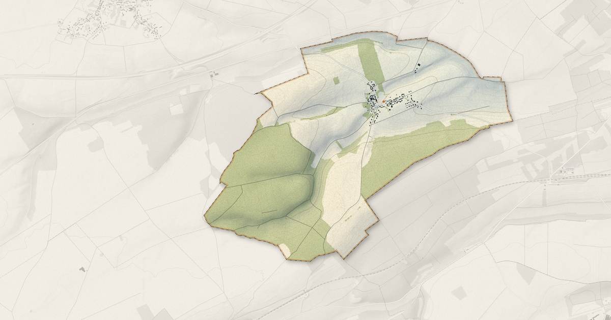 Portrait cartographique de Creuse : relief, eau, forêts, bâti et voies, calculés à partir des données de l'IGN