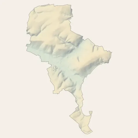 Doullens : relief