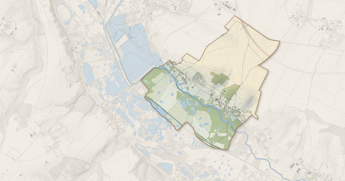 Portrait cartographique de Épagne-Épagnette : relief, eau, forêts, bâti et voies, calculés à partir des données de l'IGN