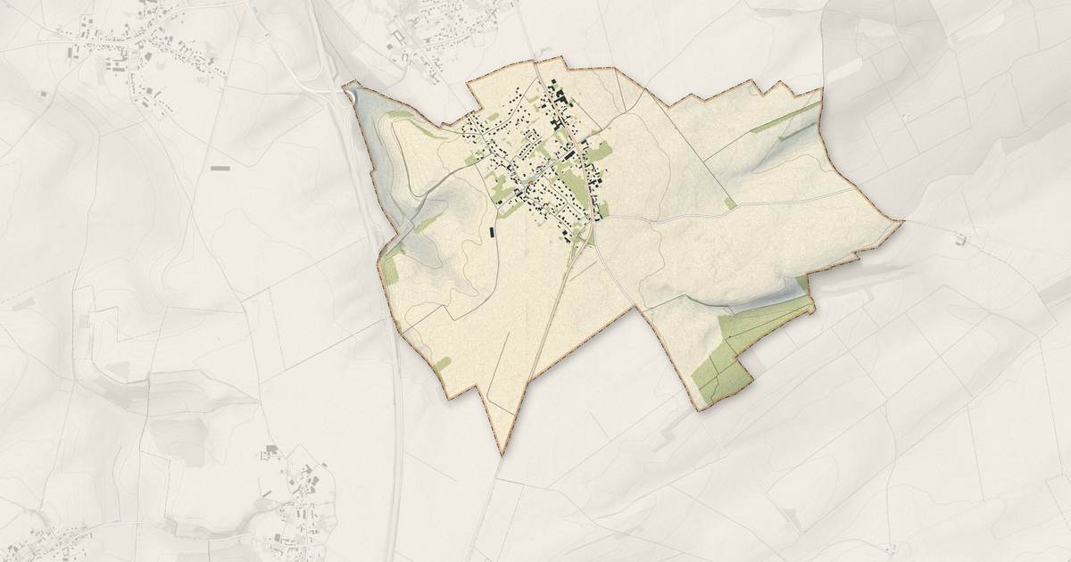 Portrait cartographique de Flers-sur-Noye : relief, eau, forêts, bâti et voies, calculés à partir des données de l'IGN