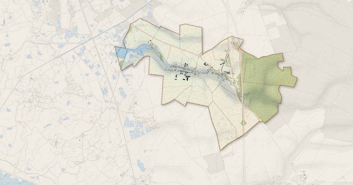 Portrait cartographique de Forest-Montiers : relief, eau, forêts, bâti et voies, calculés à partir des données de l'IGN
