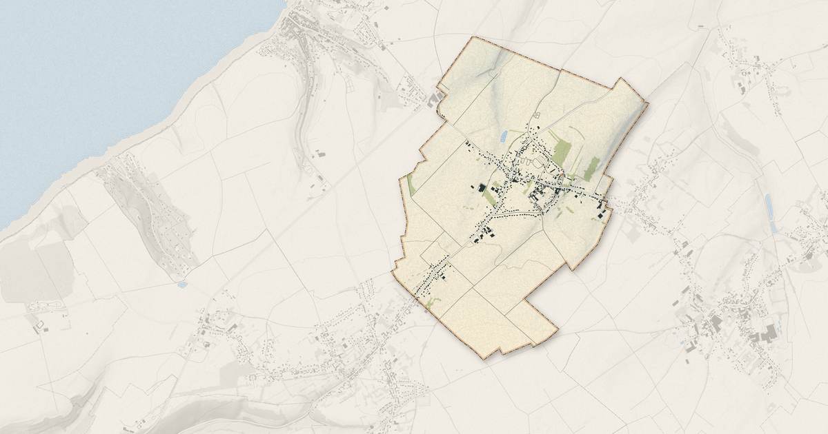 Portrait cartographique de Friaucourt : relief, eau, forêts, bâti et voies, calculés à partir des données de l'IGN