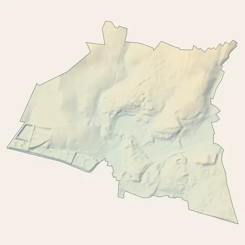 Ham : relief