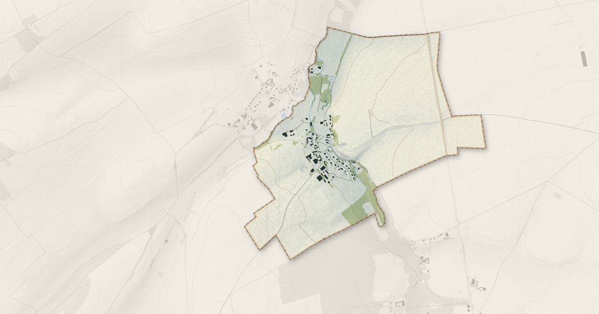 Portrait cartographique de Laleu : relief, eau, forêts, bâti et voies, calculés à partir des données de l'IGN