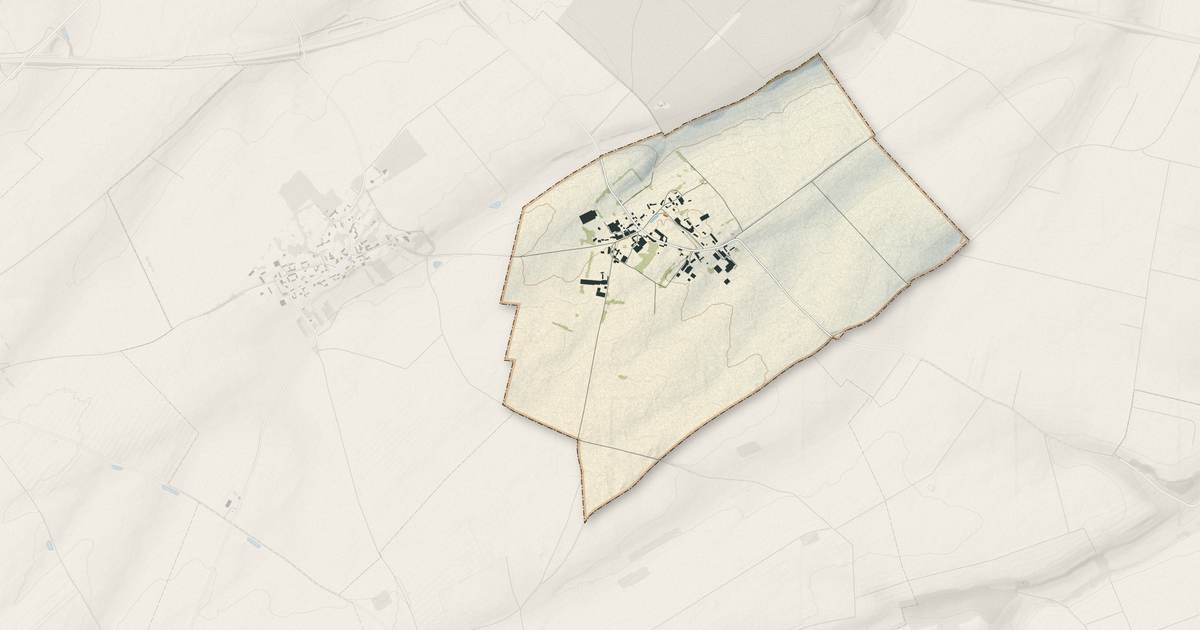 Portrait cartographique de Lamaronde : relief, eau, forêts, bâti et voies, calculés à partir des données de l'IGN