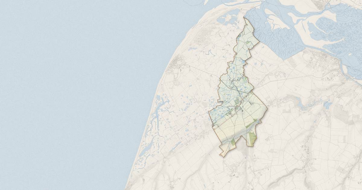 Portrait cartographique de Lanchères : relief, eau, forêts, bâti et voies, calculés à partir des données de l'IGN