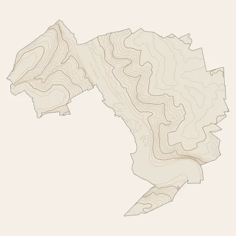 Moreuil : courbes de niveau