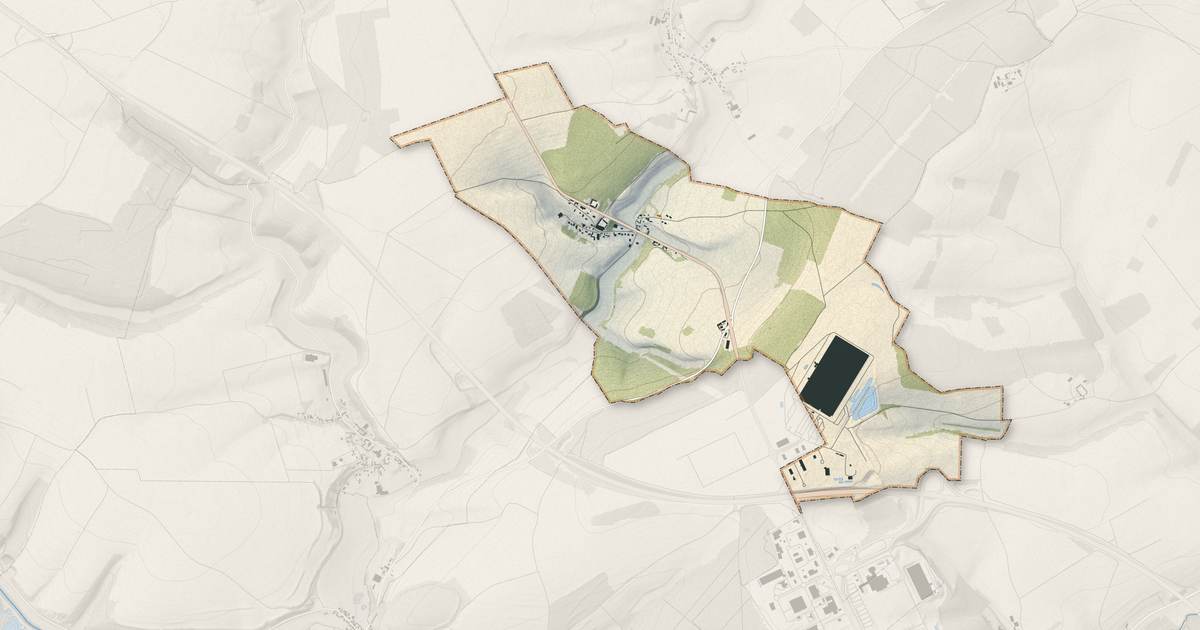 Portrait cartographique de Mouflers : relief, eau, forêts, bâti et voies, calculés à partir des données de l'IGN