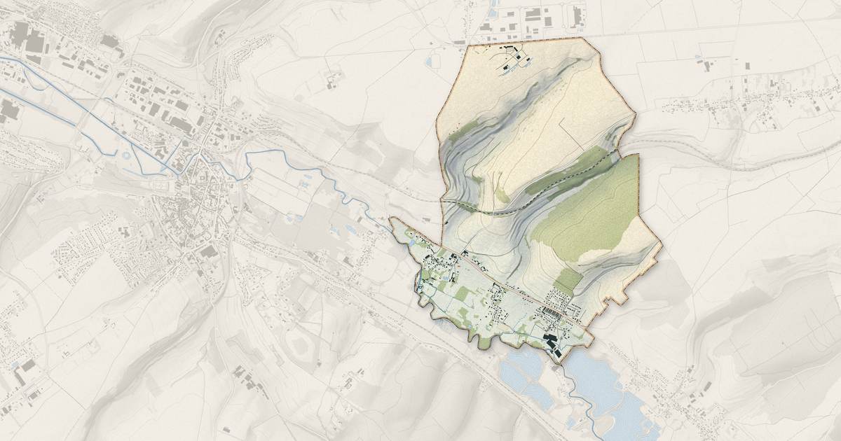 Portrait cartographique de Oust-Marest : relief, eau, forêts, bâti et voies, calculés à partir des données de l'IGN