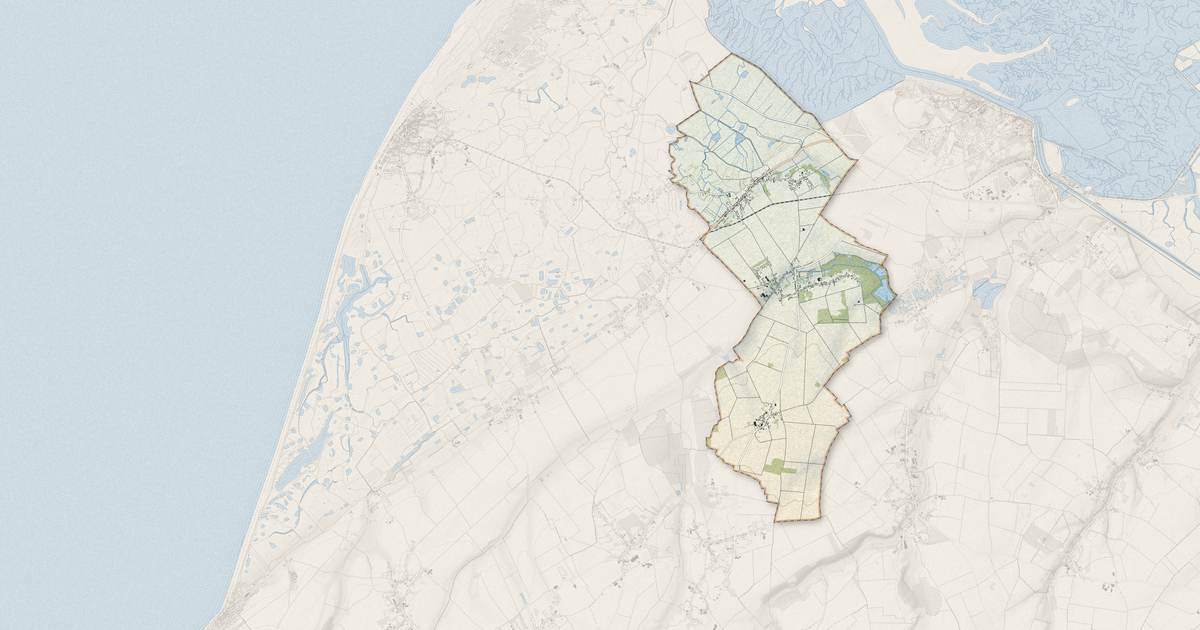 Portrait cartographique de Pendé : relief, eau, forêts, bâti et voies, calculés à partir des données de l'IGN